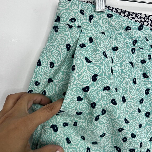 Bonobos Swim Trunks Men's 38 Green Seafoam Paisley Print 7" Inseam W Brief Liner - Picture 6 of 12